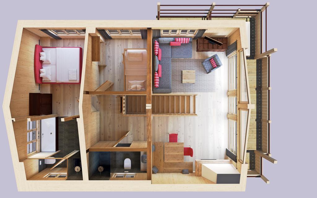 Hochleger - Refugium Am Berg Apartment Aschau Im Zillertal